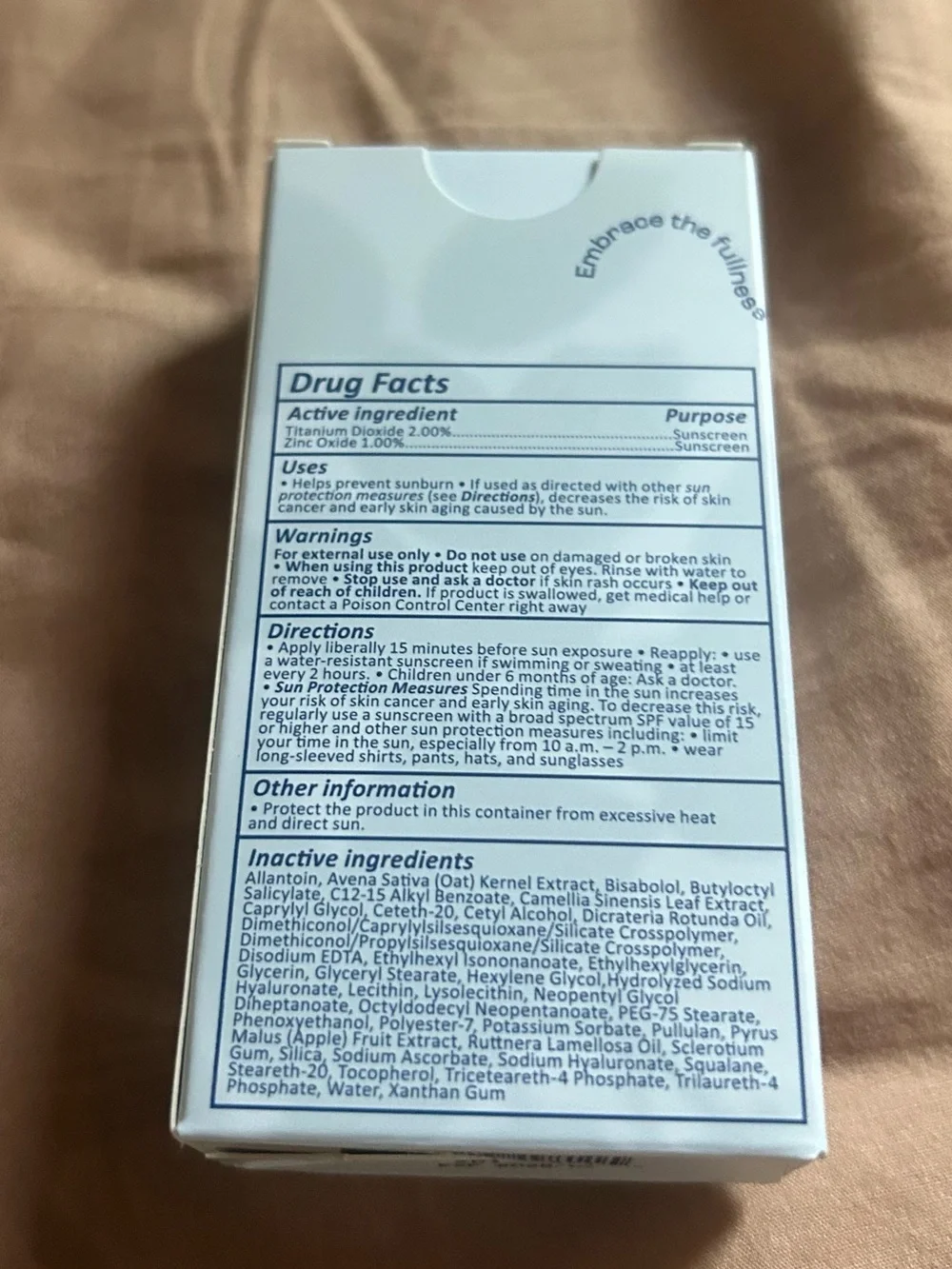 SONNI Daily Shield Mineral Face Moisturizer SPF 40+